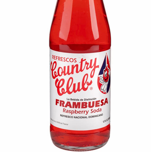 Country Club Raspberry Soda.