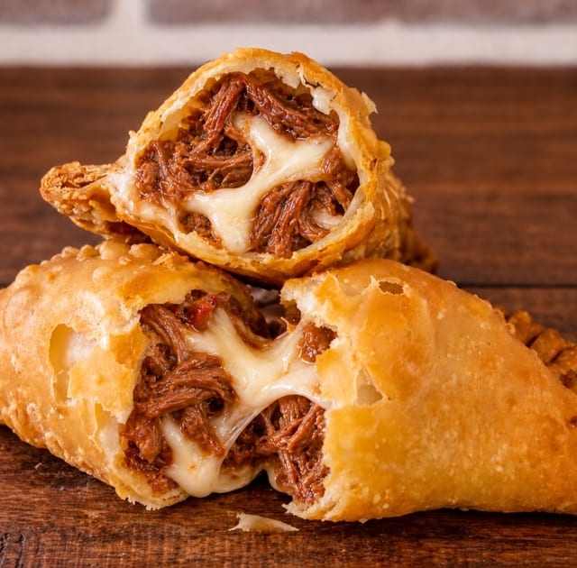 Ropa Vieja Empanada.